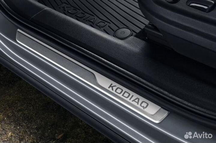 Накладки порогов Skoda Kodiaq