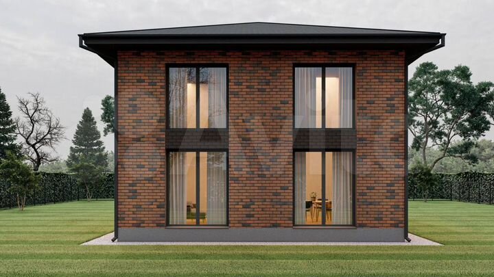 Коттедж 150 м² на участке 6 сот.