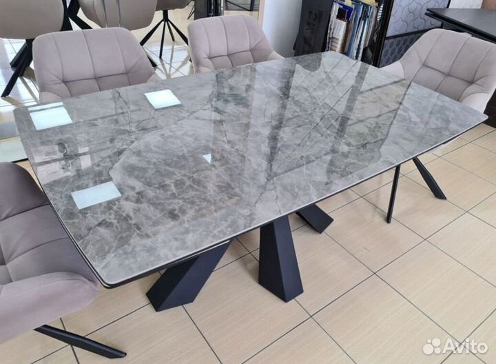 Стол из керамогранита раздвижной SKR-11685