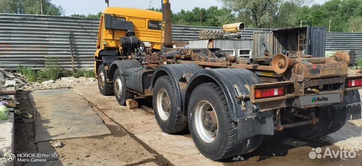 Камаз 65201 с установкой Hyva 20т