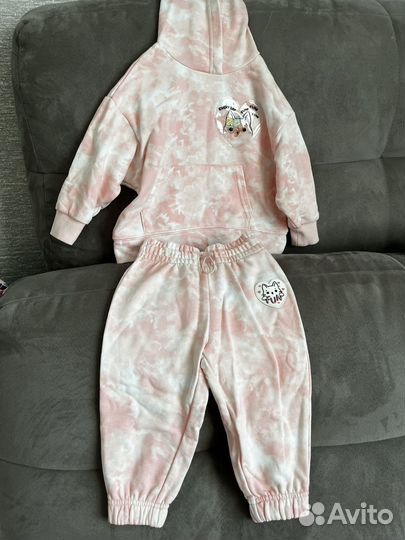 Спортивный костюм для девочки 86