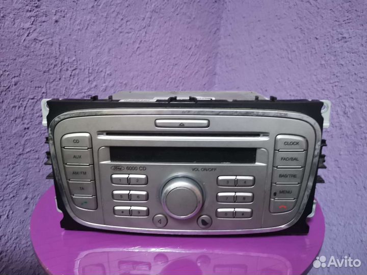 Магнитола штатная Ford Форд Focus Mondeo