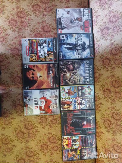 Игровые диски на ps2