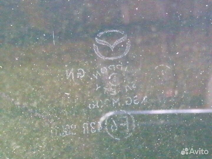 Стекло двери (форточка) заднее правое Mazda 6