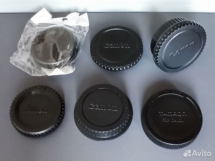 Крышки для фотокамер и объективов