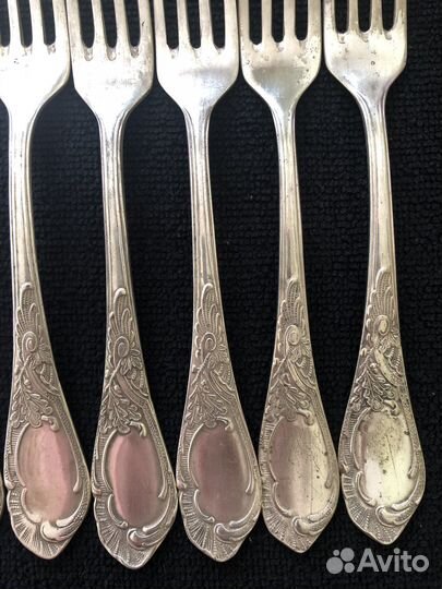 Вилки, ножи мельхиор Кольчугино