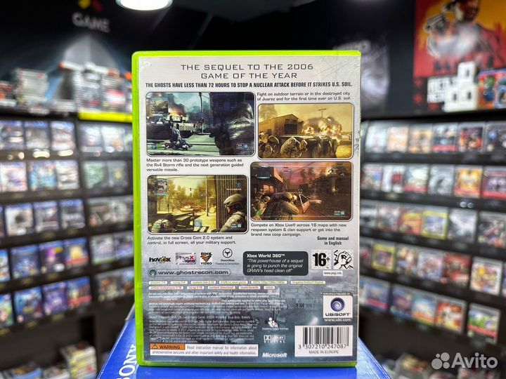 Игры для Xbox 360: Tom Clancy's Ghost Recon Advanc