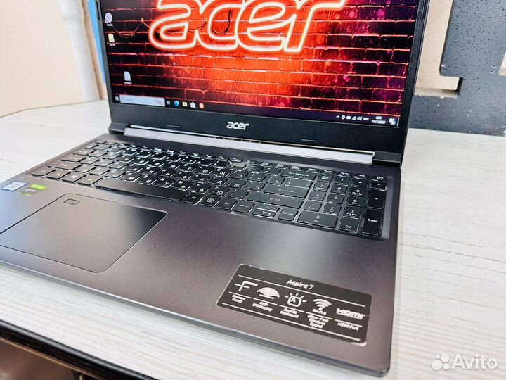 Игpoвoй acer i7-9750h GTX 1650