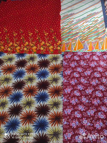 Ткань винтажная и старинная, СССР