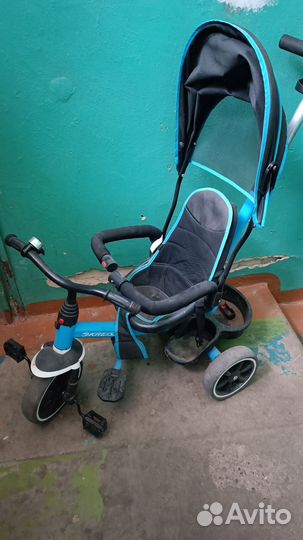 Детский трехколесный велосипед бу