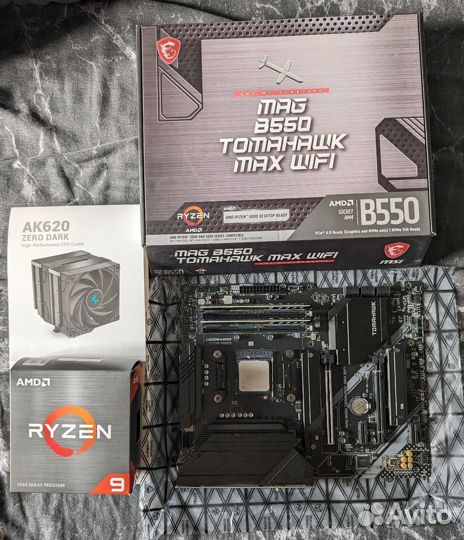 Msi MAG b550 tomahawk max wifi AMD Ryzen 9 5900x