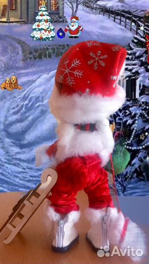 Текстильная кукла Новогодний малыш