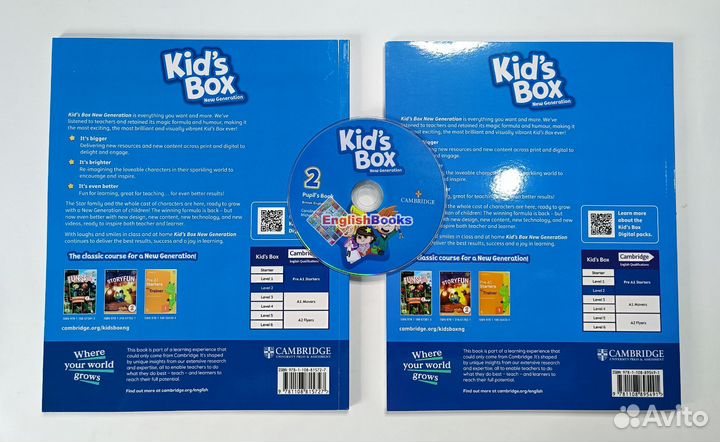 Kids box 2 New generation, комплект с CD