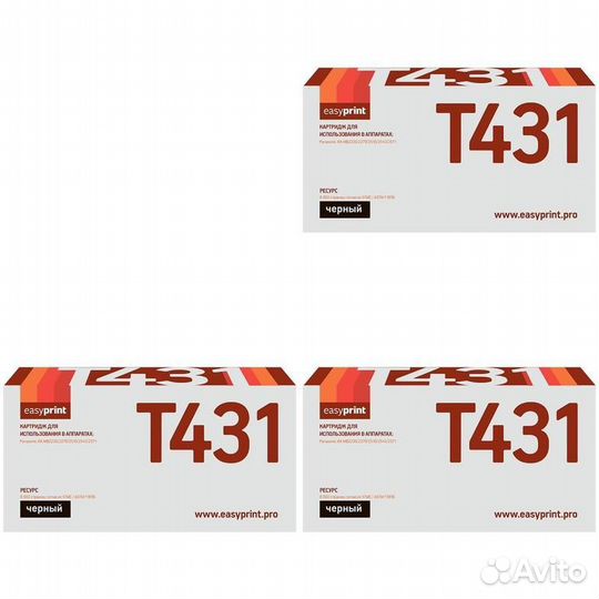Картридж EasyPrint LP-431-3PK 1479749