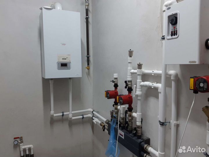 Монтаж отопления и теплых полов