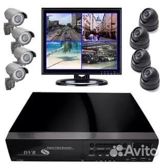 Готовый комплект ip видеонаблюдения