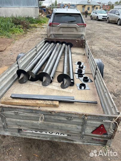 Винтовые сваи монтаж винтовых свай