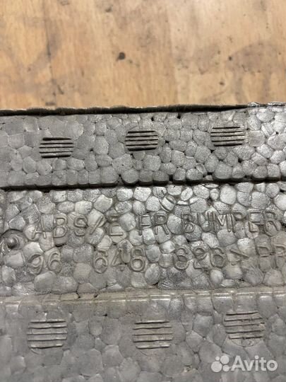 Усилитель переднего бампера шевролет авео