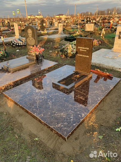 Благоустройства на кладбище