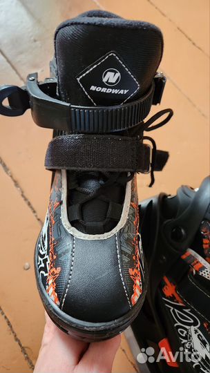 Коньки детские раздвижные 31-35