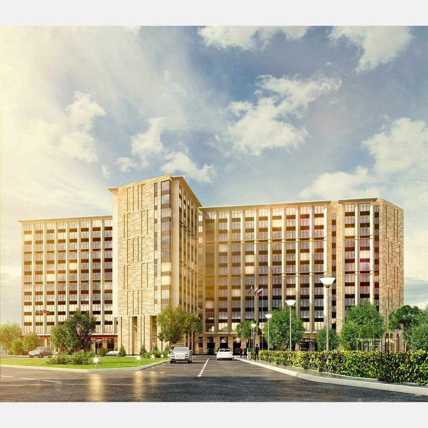 1-к. апартаменты, 23 м², 13/13 эт.