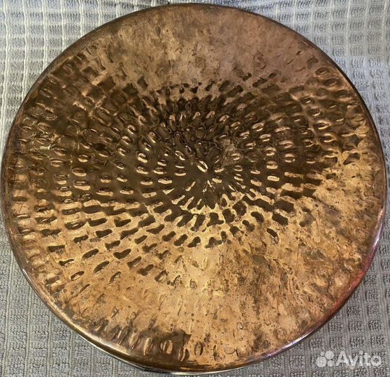 Поднос из меди и нержавейки