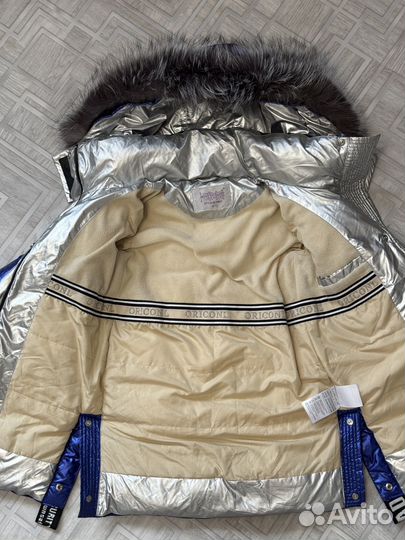 Пуховик зимнее пальто на девочку 110