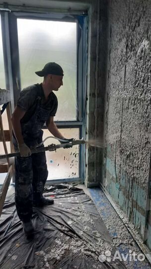 Аренда штукатурной станции с оператором