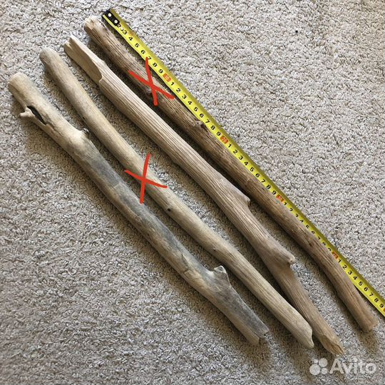 Дрифтвуд коряги для макраме