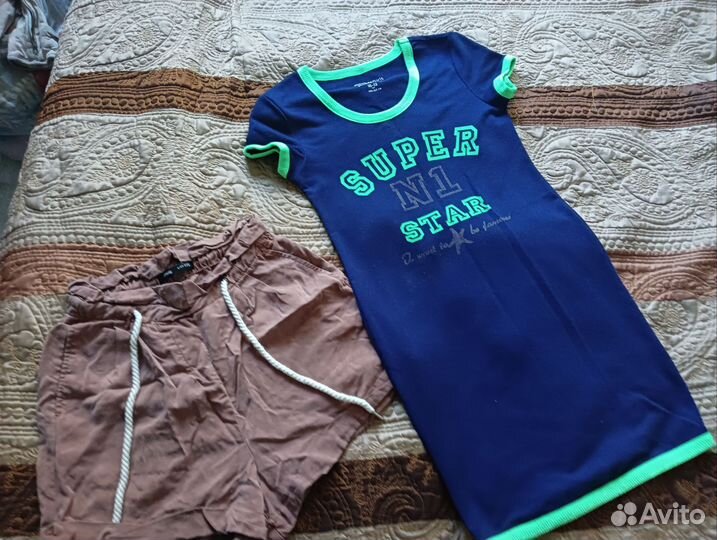 Одежда для девочки пакетом 146-152
