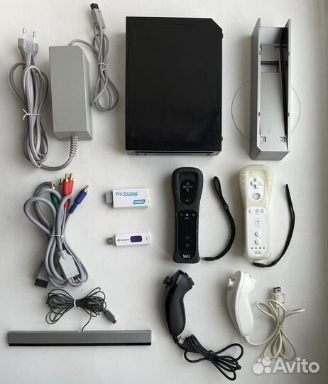Nintendo Wii прошитая + игры