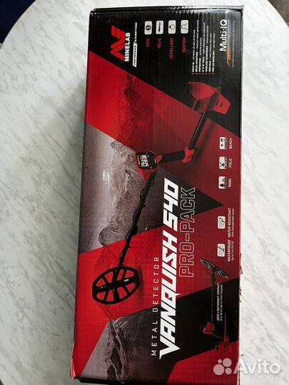 Металлоискатель minelab vanquish 540 pro pack