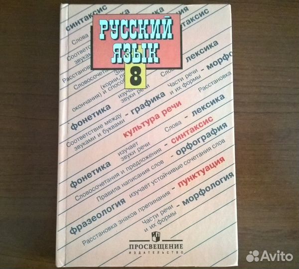 Учебники за 8 класс 2013-2014 года