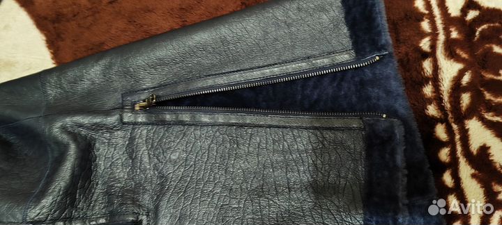 Дубленка натуральная женская 54 размер