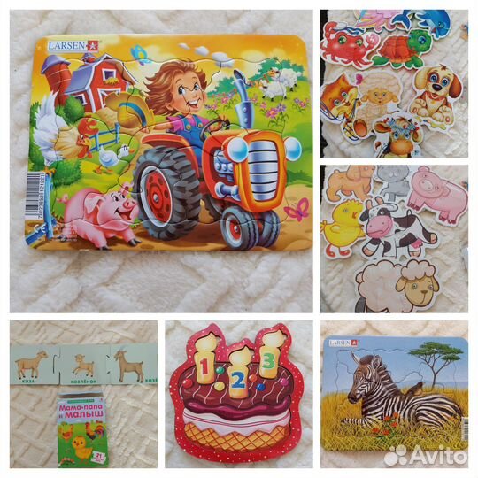 Развивающие игрушки 1-5лет по Паевской