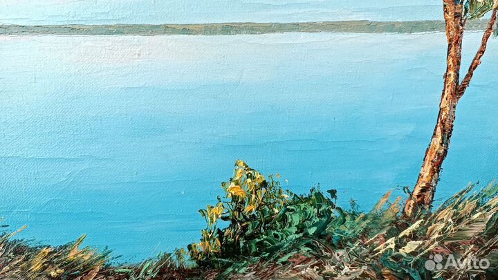 Три осенние картины, холст, масло