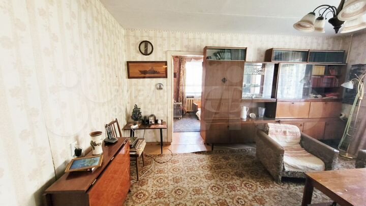 2-к. квартира, 44,3 м², 1/4 эт.