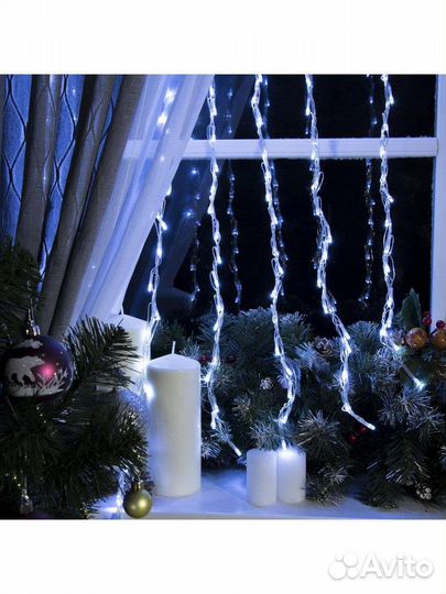 Гирлянда штора, занавес, нить, уличная