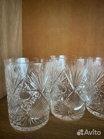 Хрустальные фужеры бокалы СССР