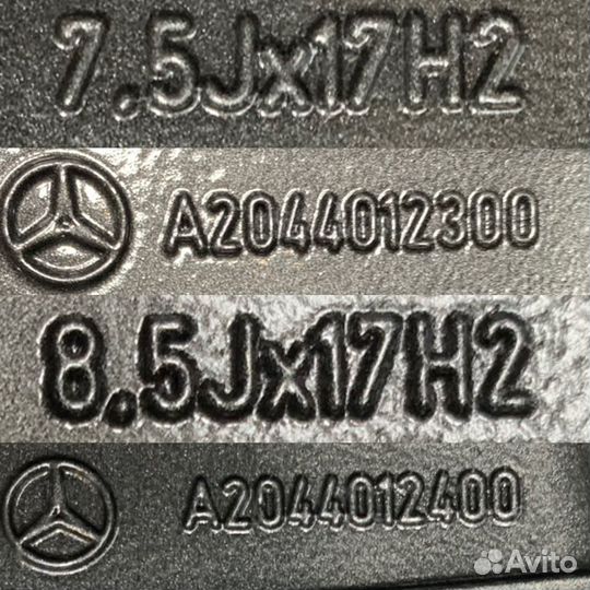 Диски на Mercedes C W204 AMG r17