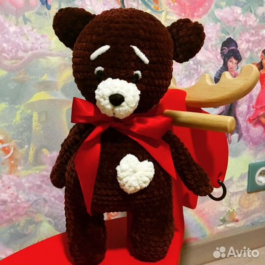 Вязаные игрушки, плюшевые. Hand made