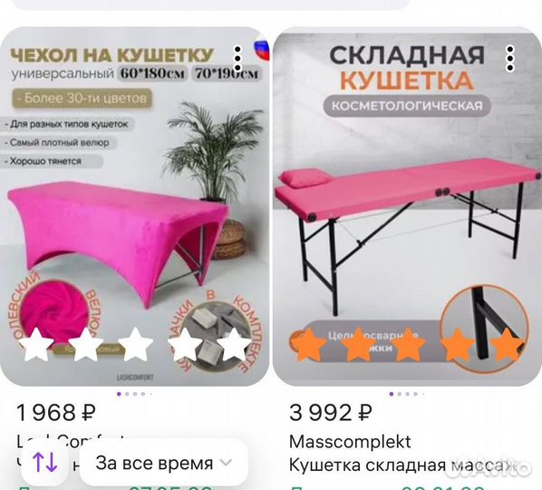 Кушетка косметологическая