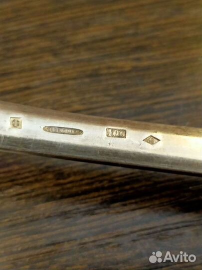 Вилки 19 век, металл с добавлением серебра