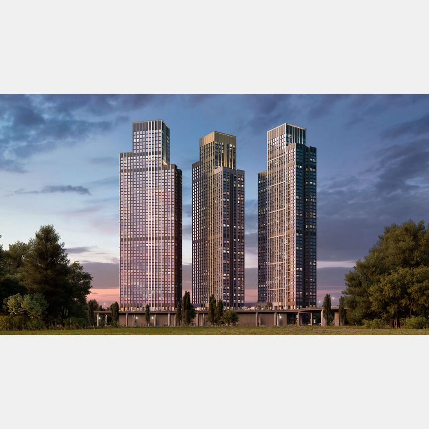 3-к. квартира, 110,1 м², 25/54 эт.