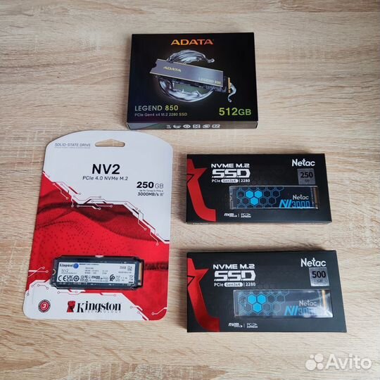 Ssd диск kingston, Netac, Legend