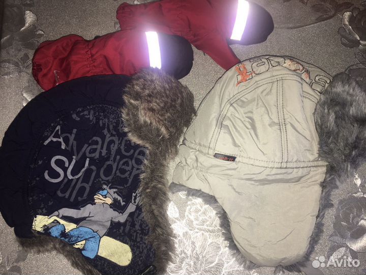 Шапка ушанка детская 48 50