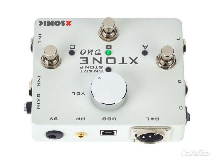 Xsonic Xtone Duo гитарный USB-аудиоинтерфейс