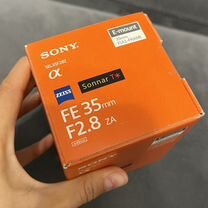 Объектив sony carl zeiss sonnar 35 mm