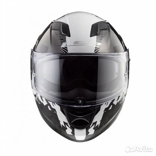 Мотошлем LS2 FF320 stream EVO hype