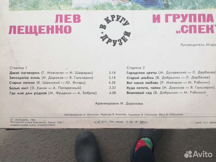 Виниловые пластинки